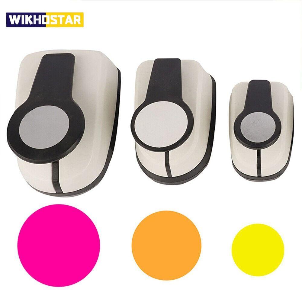 1 Pcs New Circular Hole Shape Hole Puncher Labor-saving Design Punch ABS + Alloy Circular Embosser EVA Chip 9/16/25/38/50 Mm