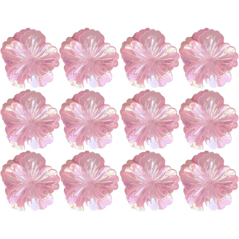New Colorful Flower Hair Clip Women's European and American Fashion Shark Clip Hair Accessories