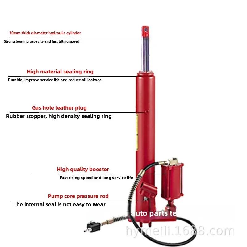 8 Ton 12 Ton T Pneumatic Extended Heavy Duty Hydraulic Jack Long Stroke Cylinder Heavy Vehicle Lifting Tool