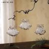 Modern Acrylic Christmas Tree Ornaments Bells Pumpkin Carriage Carousel Ballerina Minimalist Luxury Decor