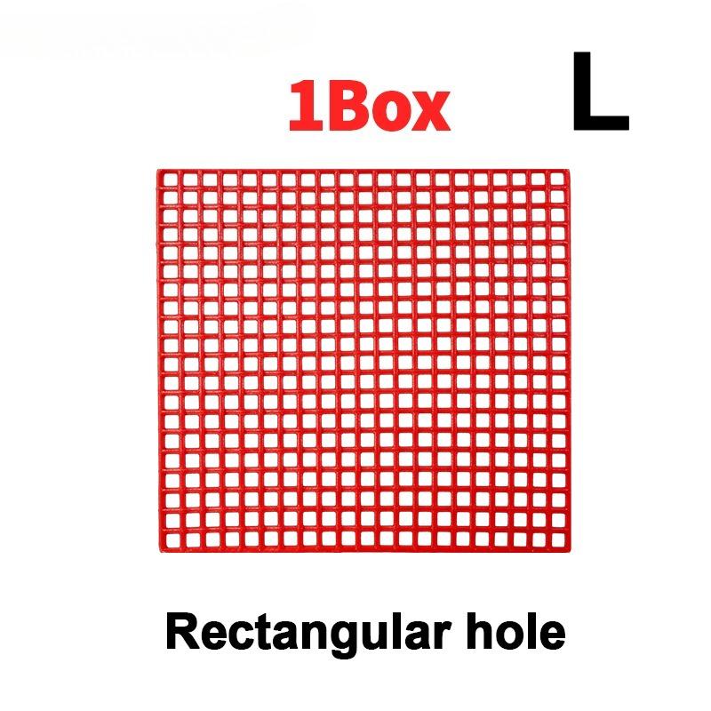 1Box Dental Casting Wax Mesh, Wax Hooks, Mesh Clips, Hexagonal Mesh and Clipping Materials for Dental Technicians