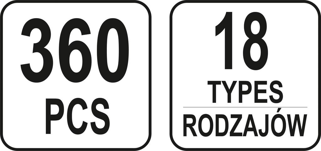 SADA AUTO KLIPŮ TOYOTA/LEXUS 360 KS - YT-06650