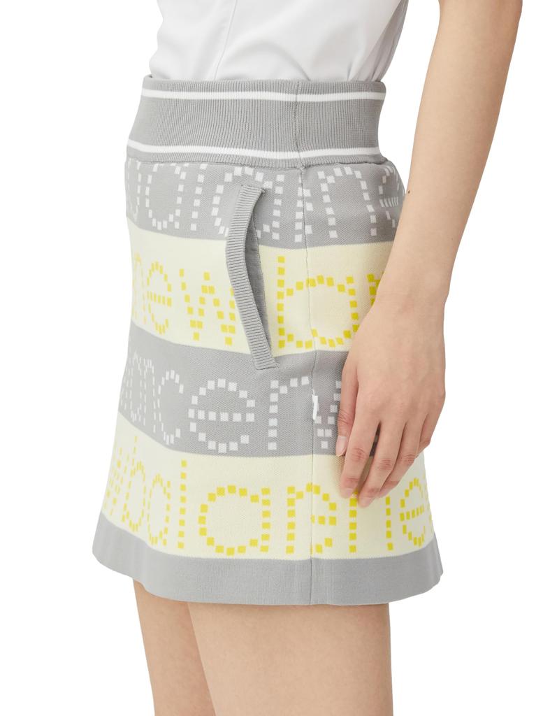 Golf Lightweight Knit Skirt Care 2 [New Balance] Damen (Einfaches Dehnen) / 012-4134513 021_Grau [L]