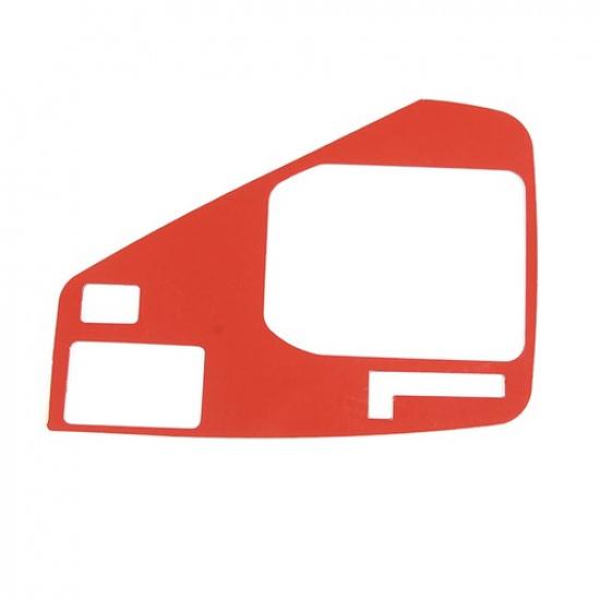 Carbon Fiber Center Console Gear Panel Trim Sticker For Subaru Crosstrek 24+