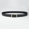 New Men's Genuine Leather Belt, Business Automatic Buckle Belt, Alloy Belt Inside