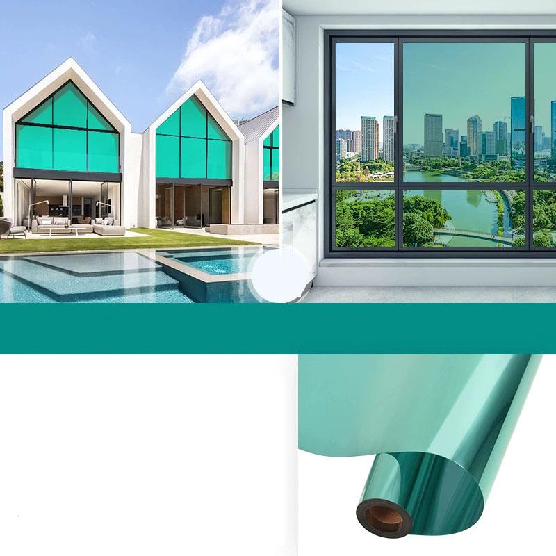 Home Insulated Glass Film Windows Balconies Privacy Protection Sun Protection One-Way Mirrors Window Film Stickers