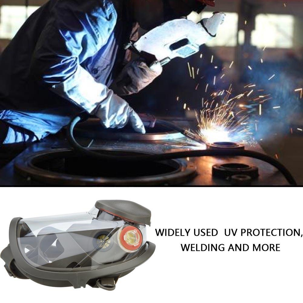 Full Face Cover Facepiece Gas Mask for Painting Welding Disinfection