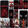 Cover for Xiaomi Poco C85 C71 C65 C61 X7 X6 X5 M6 M8 F6 F7 F8 Ultra Pro C75 Protective Phone Case Deadpool Poster Marvel