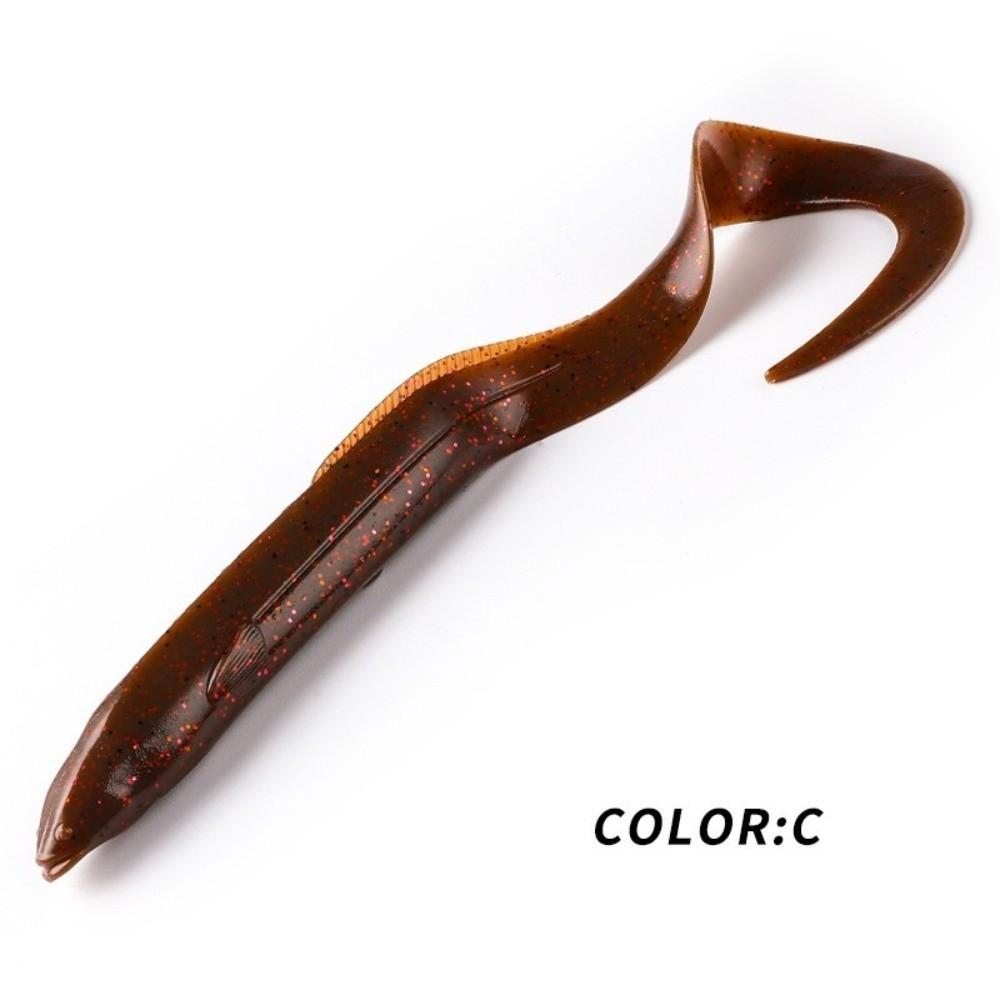 5pcs 10.5g Weight Soft Fishing Lures Paddle Tail Design Silicone Fishing Worms For Pike Fishing