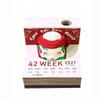 Versatile 2027 Desk Calendar with LED Light 3D Tear-away Pages Modern Design for All Settings