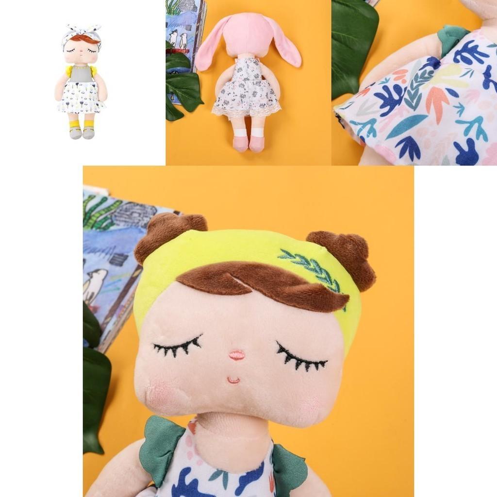 Metoo Stuffed Doll Princess Angela Bunny Plush Soft Rabbit Fashion