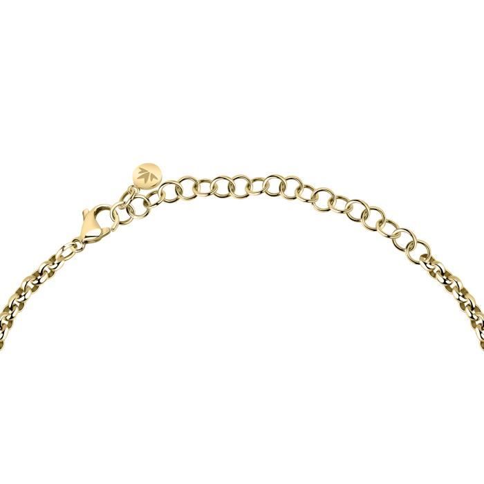 Collier En Acier - MORELLATO - SAUZ30 - Jaune - Doré - 35+7CM