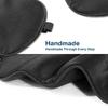 Silk Eye Mask Black for Blocking Light Special for Sleeping Eye Protection for Both Men and Women