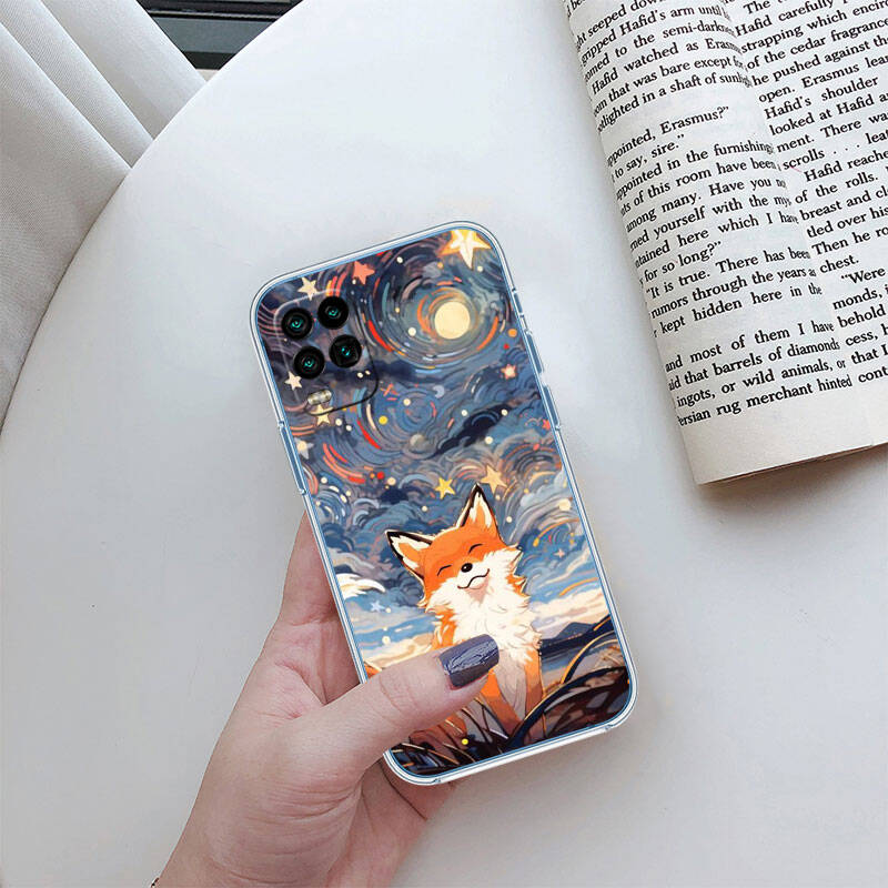 RT8 fox funny cute Case for Motorola E7 G6 G7 G8 G9 Plus Power Play G10 G20 G04 E30 E40 E22 E20 E13 E15 G22 G23 G05 G75 G35 G55