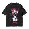 Unisex Retro Street‑Hip‑hop Anime T‑shirt Printed with Marin Kitagawa Patterns from My Dress‑Up Darling T-shirt