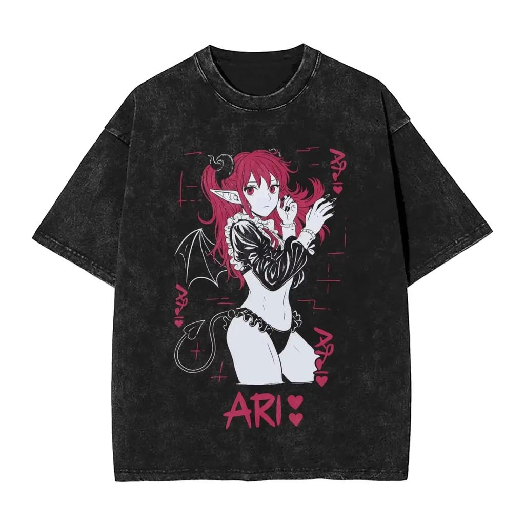 Unisex Retro Street‑Hip‑hop Anime T‑shirt Printed with Marin Kitagawa Patterns from My Dress‑Up Darling T-shirt