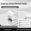 Compatible Gallium Nitride Charger for iPhone 12–15 Pro Max, 16, and 14 Plus PD Fast Charging