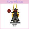 Rox Kur Ninjas Set Personalizado de Bloques de Construcción de Plástico DIY Para Niños y Coleccionistas