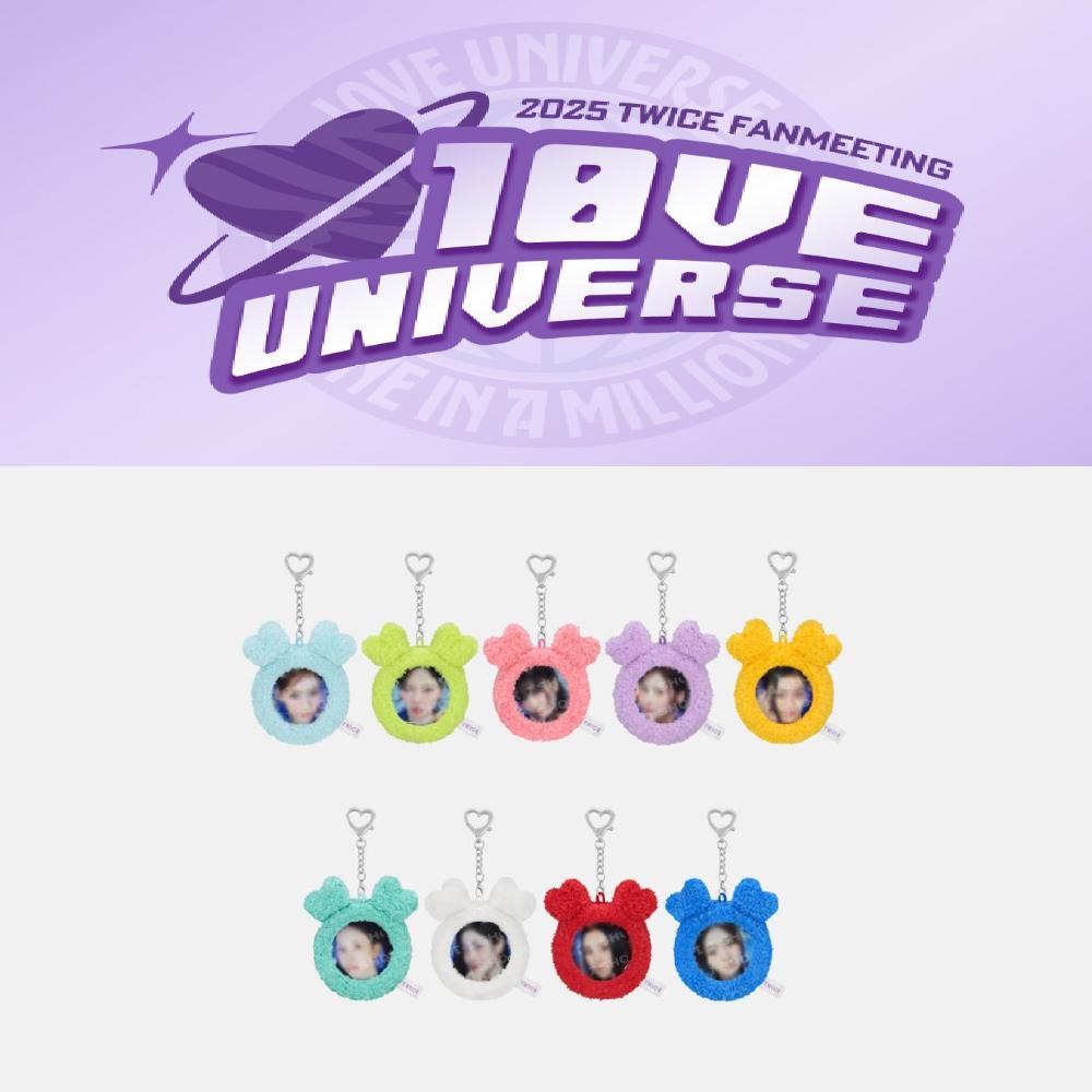 Pre-order 2025 TWICE FANMEETING 10VE UNIVERSE Lovely Can Badge Holder