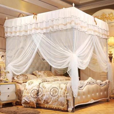 VOSAREA Mosquito Nets Bed Canopy Mongolian Yurt Dome Net Bedding Play Tent White 150x200cm