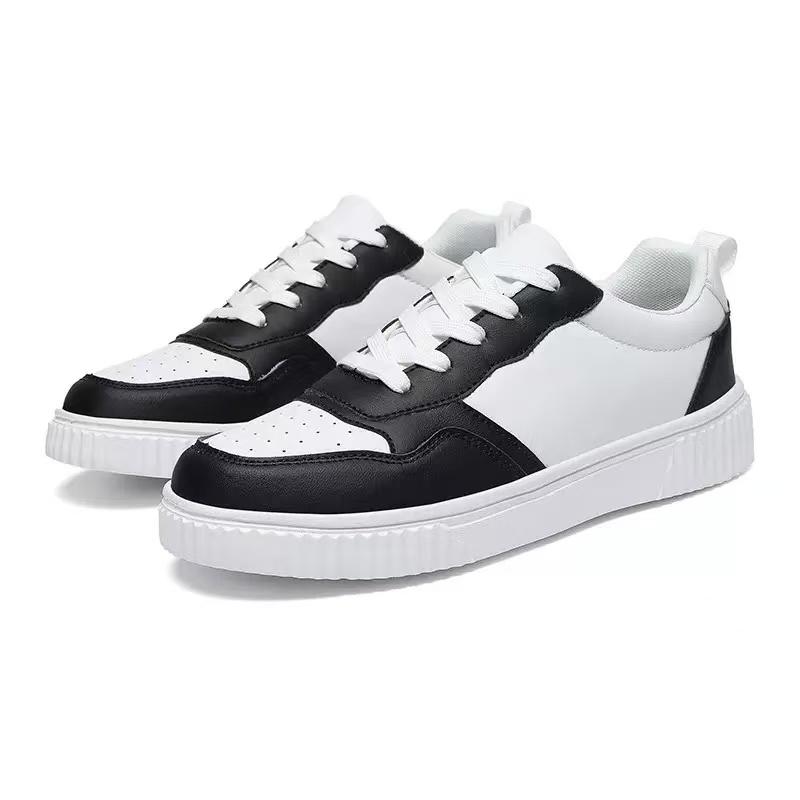 Size 36-48 Hot Sale Men White Sneakers Shoes Comfortable Casual Shoes for Men Casual Skateboard Shoes New Women Sneakers Leather