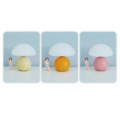 Table Lamp Bedside Lamp Trendy Decoration Reading Desk Lamp Decorative Mushroom