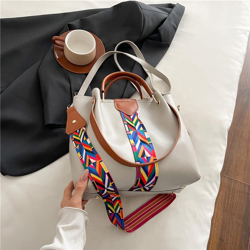 Women's Bag 2025 Summer New European and American Fashion Four-piece Set Mother and Child Bag Portable Shoulder Messenger Bag Bucket Tote Bag