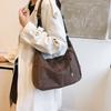 Spacious And Trendy Suede Tote Bag For Women Ideal For Daily Commuting And Fashion
