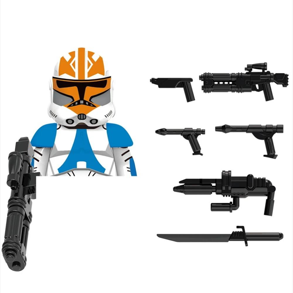 X0300 MOC Military Building Blocks Bricks Anime Mini Action Soldier Figures Diy Assembly Toys Kids Birthday Gifts WM2207 WM6147