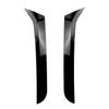 Automotive Rear Window Side Spoiler Trim Accessory Improves Appearance Black Easily Tall for Volkswagen Sharan 2011-