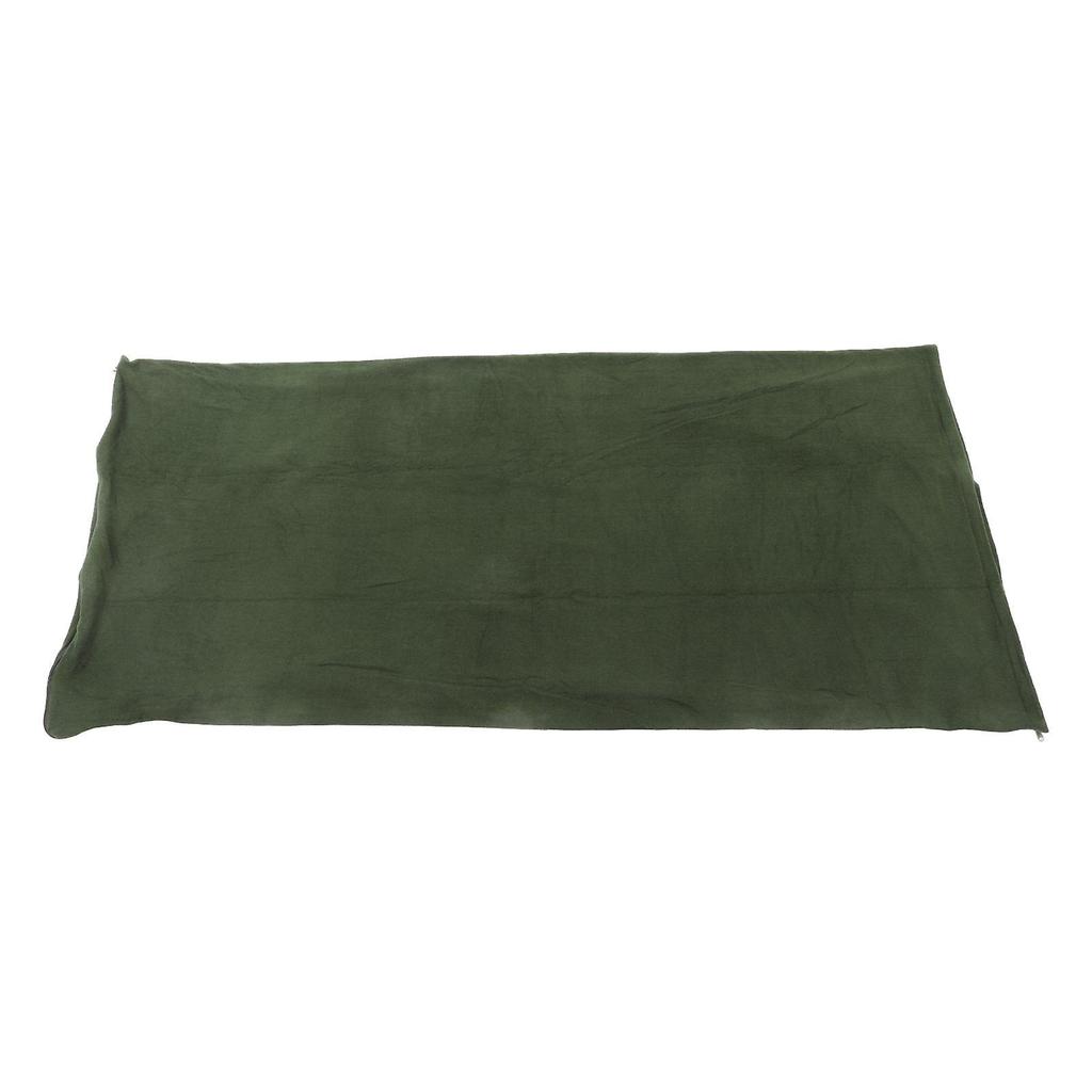 Nimomo Portable Travel Warm Fleece Sleeping Bag Free Compression Sack for Adults Outdoor Camping Hiking Climbing(green)