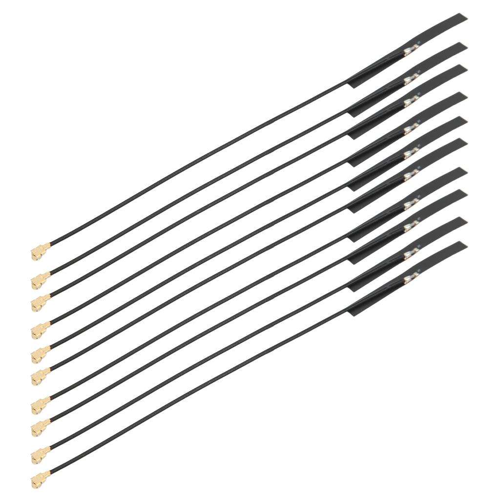 10pcs Internal Antenna 2.4G FPC Soft 3dBi Built In Aerial for Wireless Monitoring BT ModuleFirst Generation IPEX Head