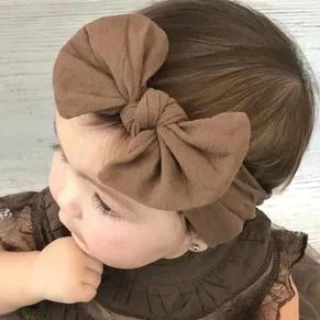 Baby Girl Bohemian Hair Accessories Flower Headband Bow