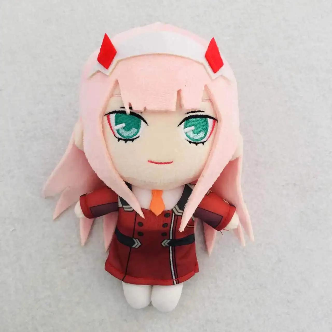 DARLING in the FRANXX Плюшевая кукла Игрушка Зеро Ту 02 Аниме Милая Мягкая Набитая Подушка Подарок 20 см
