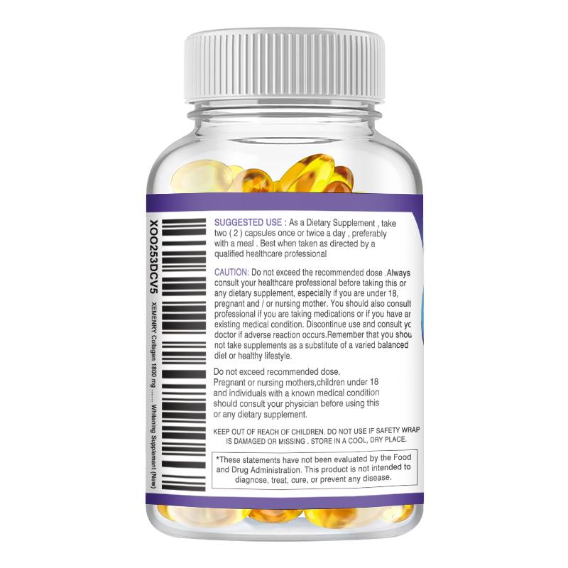 XEMENRY - Collagen Peptide Capsules - Health for Joints, Bones, Skin, Hair, and Nails