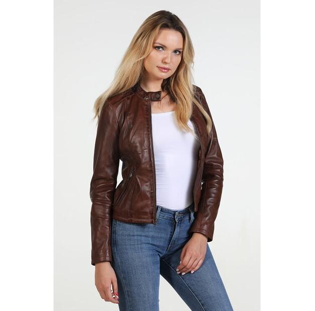 Куртка кожаная David Ryan MIA EU L