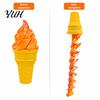 Unique Sensory Playthings Telescopic Ice Cream Cone Fidget Toy, Novelty Spiral Swords, Stress Compact Accessories Relief Toy for Anxiety, Portable