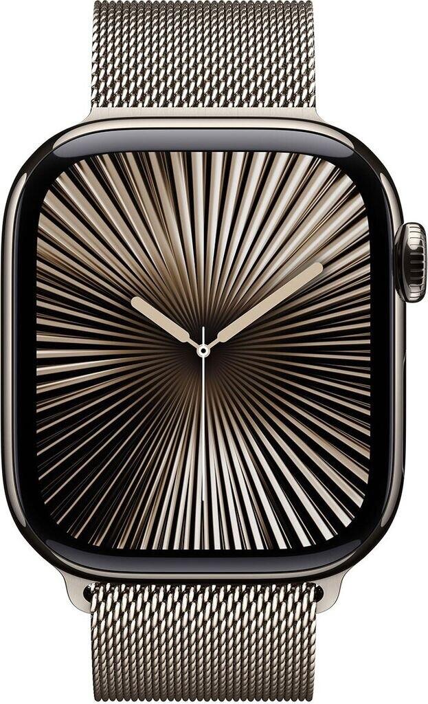 Apple Watch Series 10 4G 46mm Titan Natur Milanaise Natur M/L