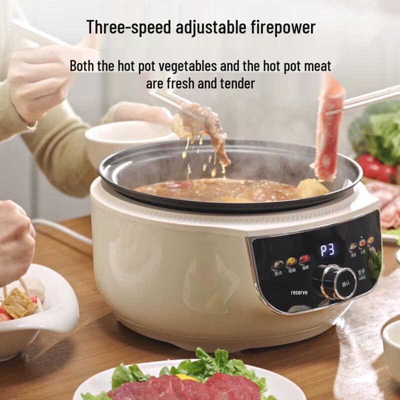 Midea 3-Layer Electric Steamer & Multi-Cooker CN plug (adapter included)