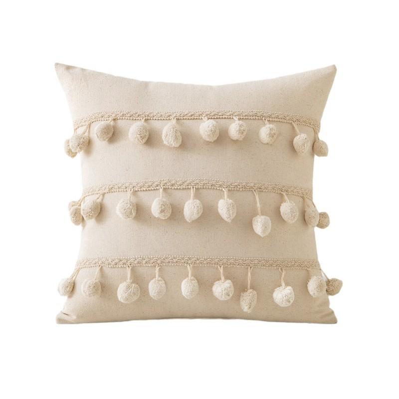 Nordic Tassel Cushion Cover Boho Style Decorative Pillow Home Sofa