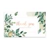 10-30pcs 9cm*5.4cm Pink Flowers Thank You Cards For Gift Card Box Package Decoration Shopkeeper Baking Small Business