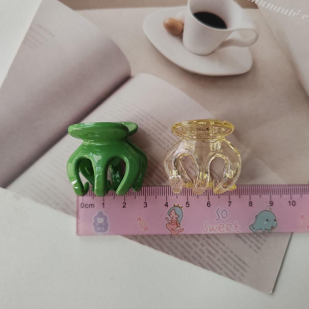 2 Stück Koreanisch Niedlich Süßigkeiten Bunt Haarnadel Haarspangen Klemmen Griffe für Mädchen Frauen Kinder Kind Haar Party Accessoires Krabbe Stirnband