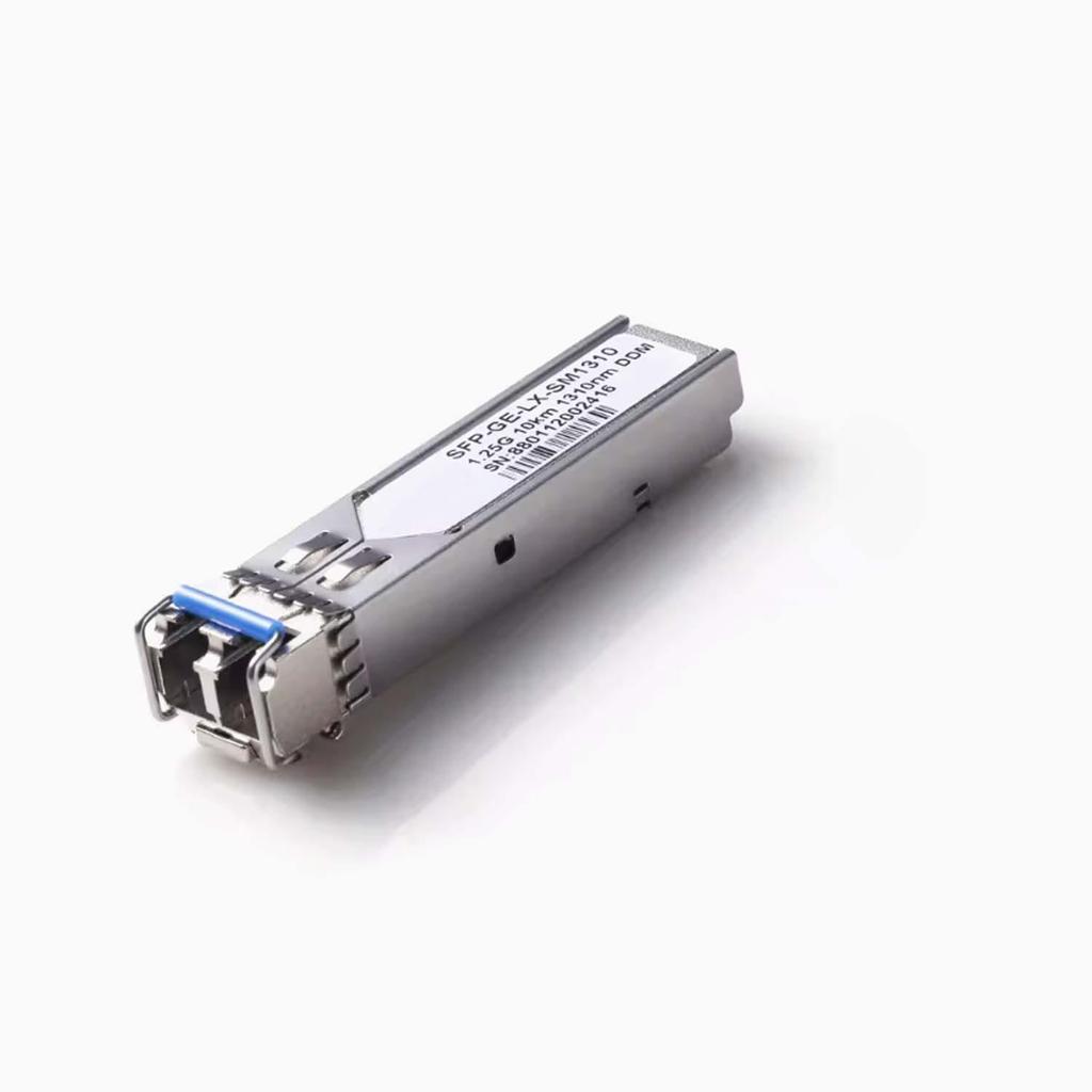 In Stock: 1.25G Gigabit Single Mode Dual Fiber LC SFP Optical Module, 10km-120km Range, 1310nm Wavelength, Universal Compatibility