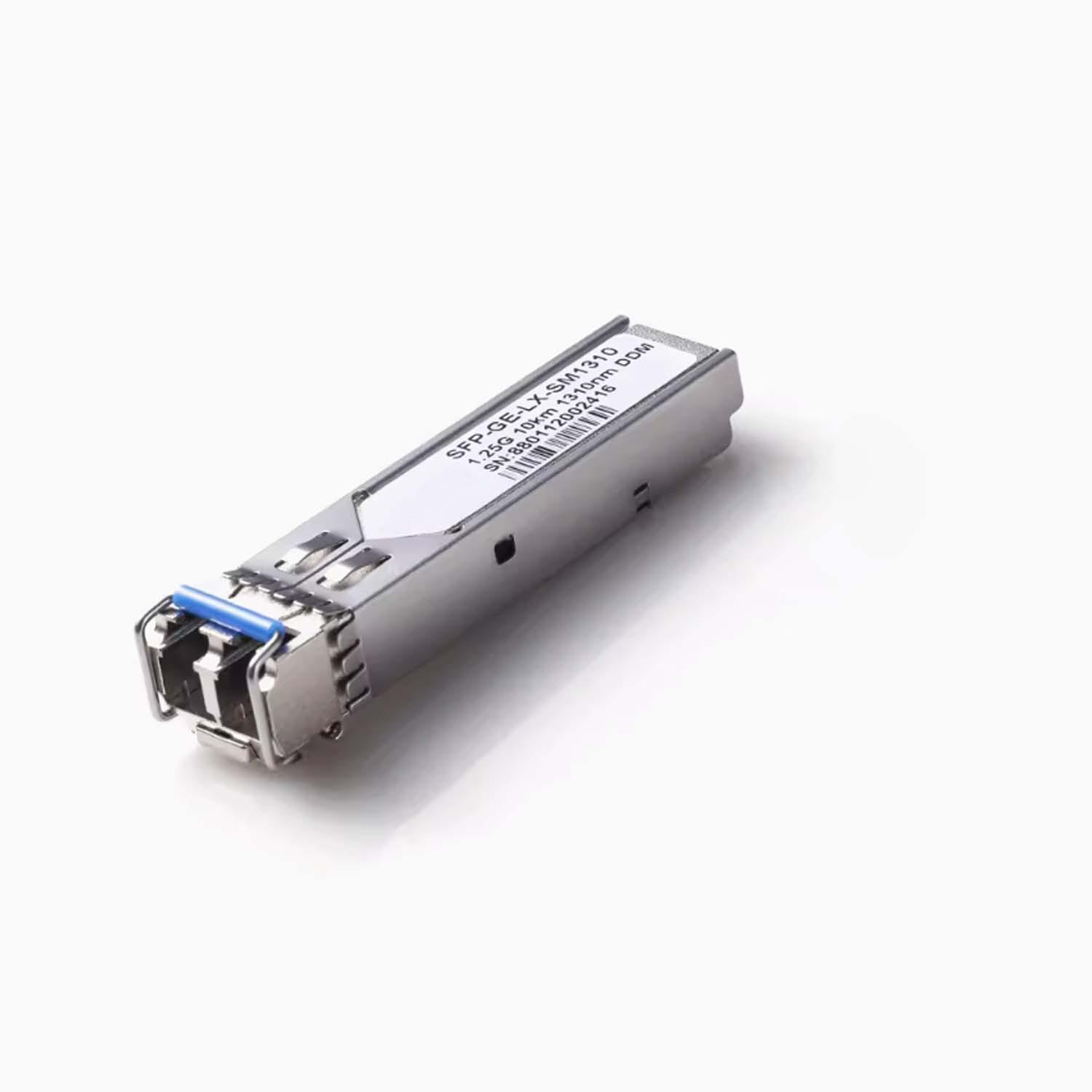 In Stock: Single-Mode LC SFP Optical Module, 1.25G/10G Universal Compatibility
