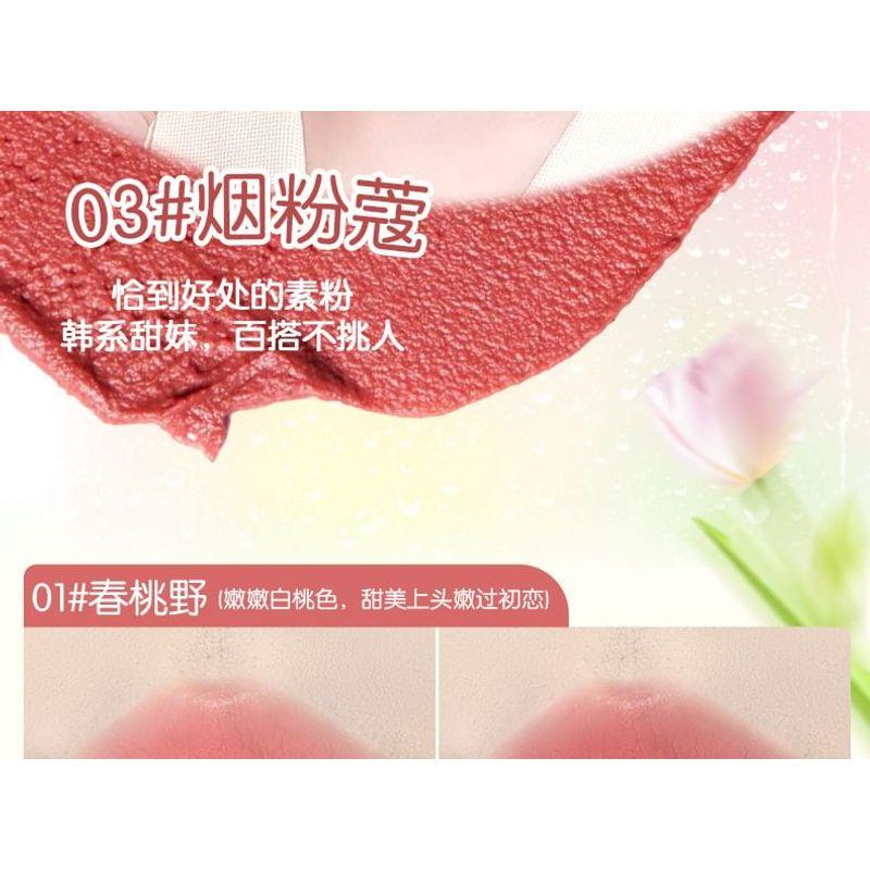 xixi - Love Cycle Velvet Mist Lip Mud - 6 Colors
