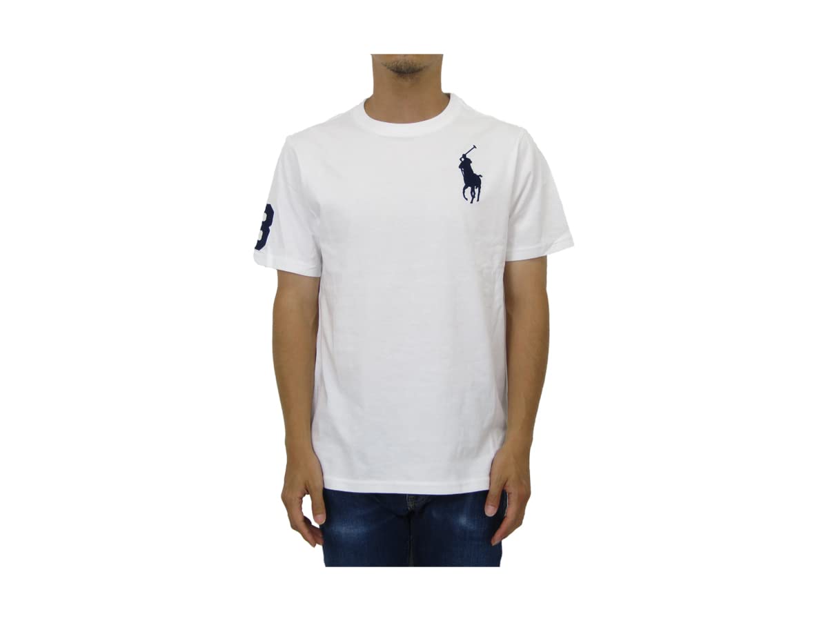 

Ralph Boys Big Pony Embroidered Numbering (Polo Lauren) T-Shirt 0107390-L-WHITE [Used] белый