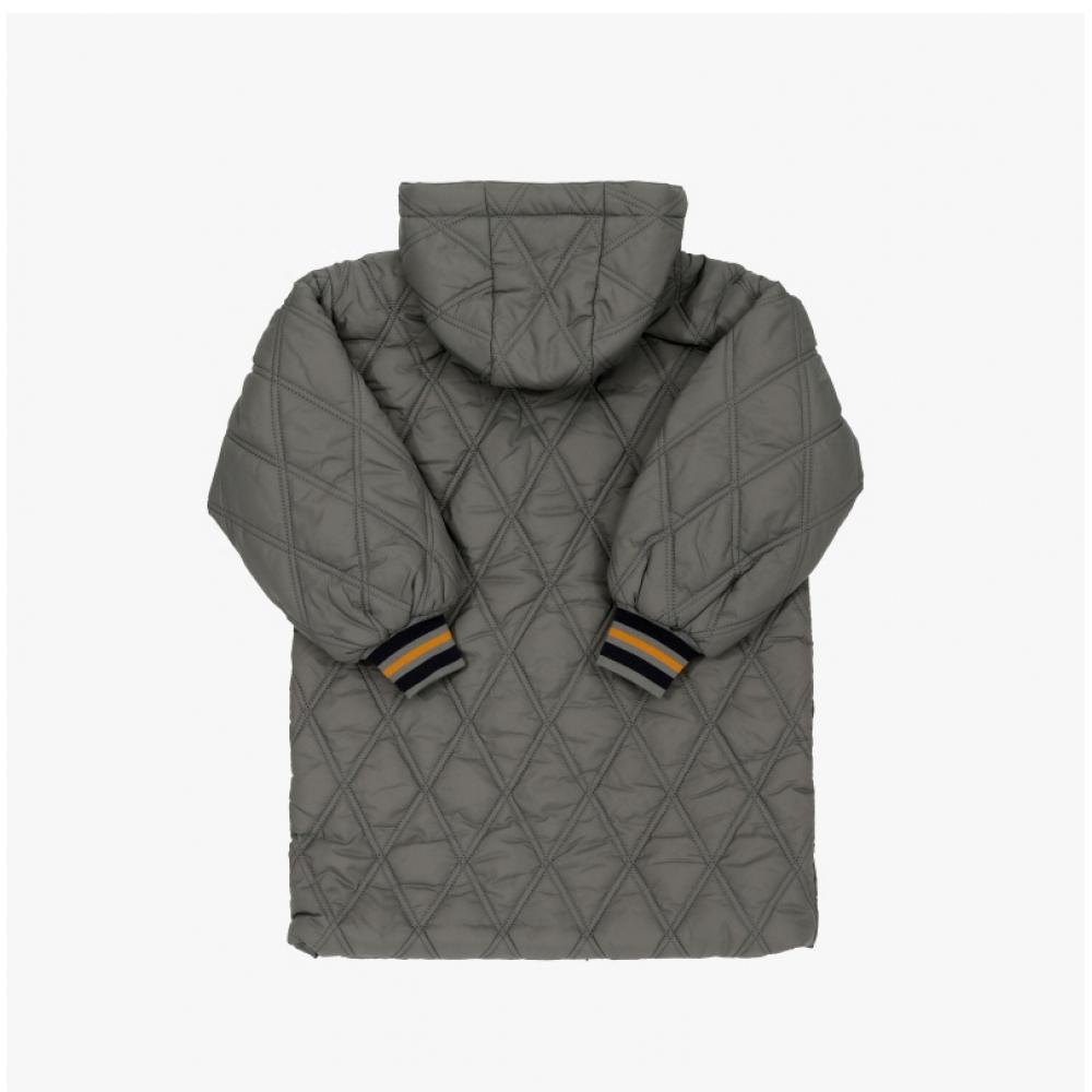 Mini Rodini Dino Patch Quilted Parka Kids Jacket 2571010397