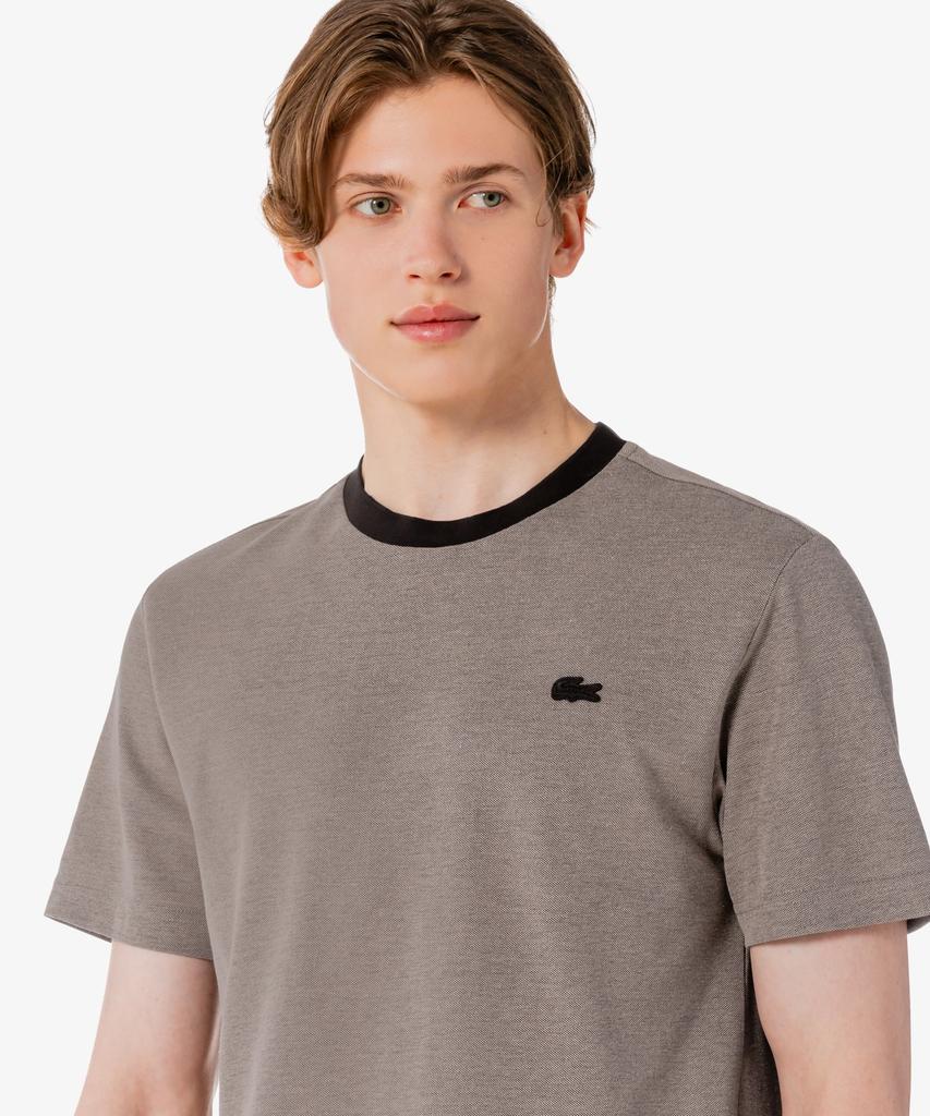 LACOSTE Men'S Lean Caviar Pique Short Sleeve T-Shirt Th742E-56G Lfa