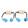 2pcs 9007 9004 LED Headlight Decoder 9 16V LED Bulb Anti Flicker Canceller Decoder Replacement for GM Vehicles