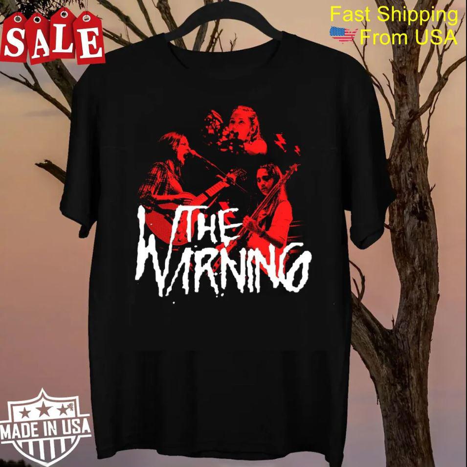 The Warning Band rock band Unisex T-Shirt Short Sleeve Full Size Unisex T-Shirt XL
